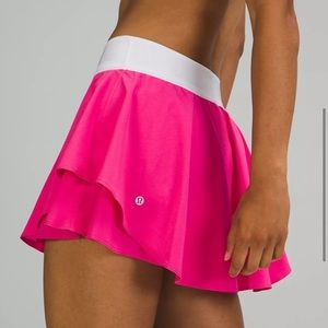 NWT Lululemon Court Rival Skirt Sonic Pink